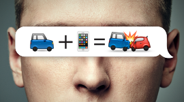 Look the road in the eye!