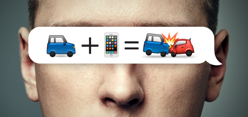 Look the road in the eye!