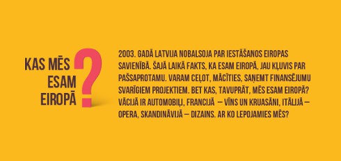Skeptiķi vai dziedātāji - kas mēs esam Eiropā?