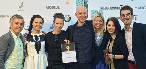 Golden Hammer festivālā vienīgo zeltu Latvijai saņem DDB!