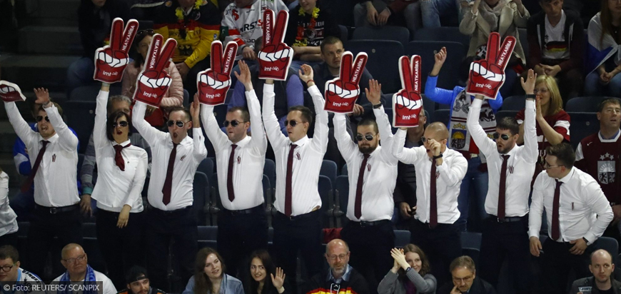 The White Shirts of Hockey Fans