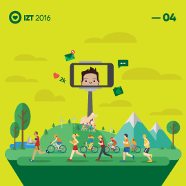 Fizisko aktivitāšu uzvaras gājiens sociālajos tīklos