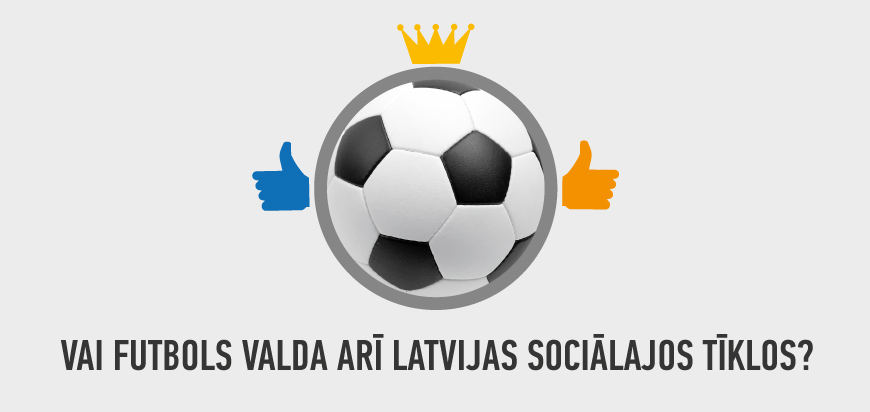 Vai futbols valda arī Latvijas sociālajos tīklos?