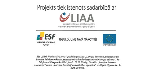 DDB piedalās projektā sadarbībā ar LIAA
