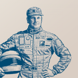 Nordea bank has its own personal Schumacher and Chuck Norris