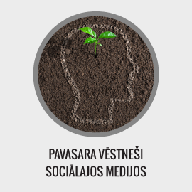 Pavasara vēstneši sociālajos medijos