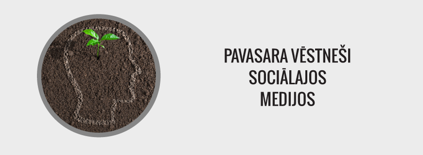 Pavasara vēstneši sociālajos medijos