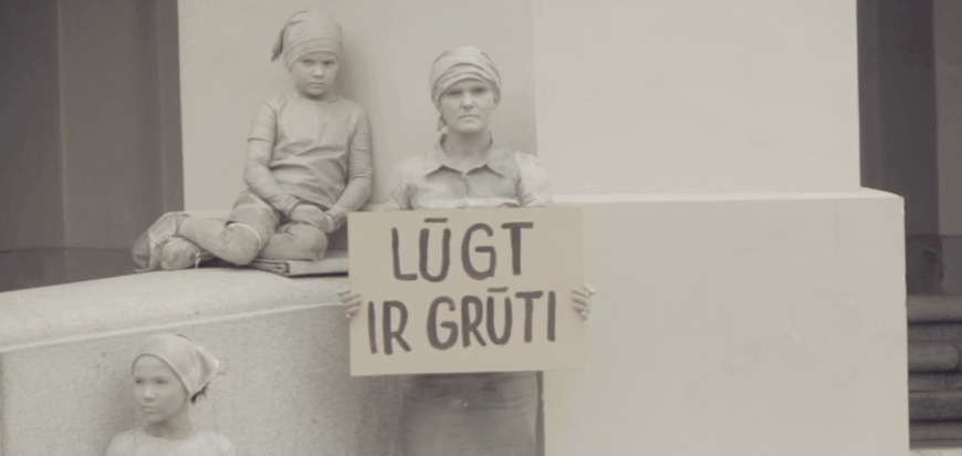 Ziedot.lv: "Lūgt ir grūti"