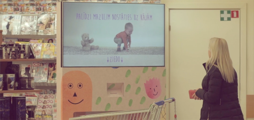 Ziedot.lv "Support for needy babies" Case study