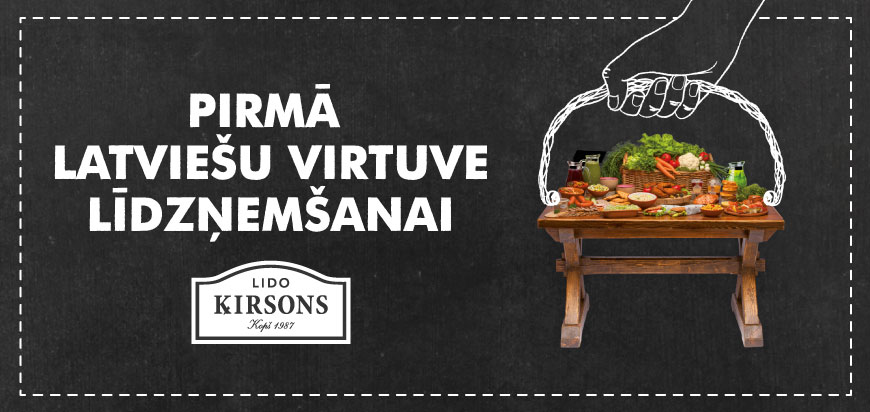 Ķirsons - Pirmā latviešu virtuve līdzņemšanai
