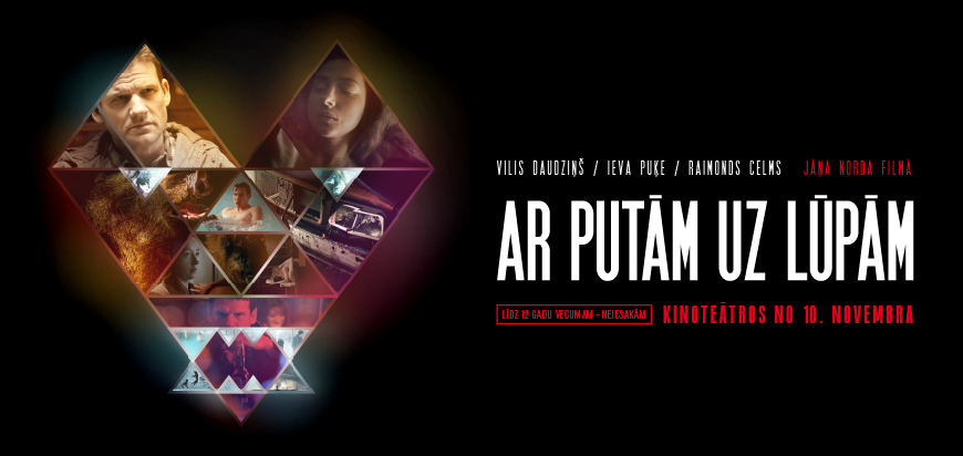 Ar putām uz lūpām