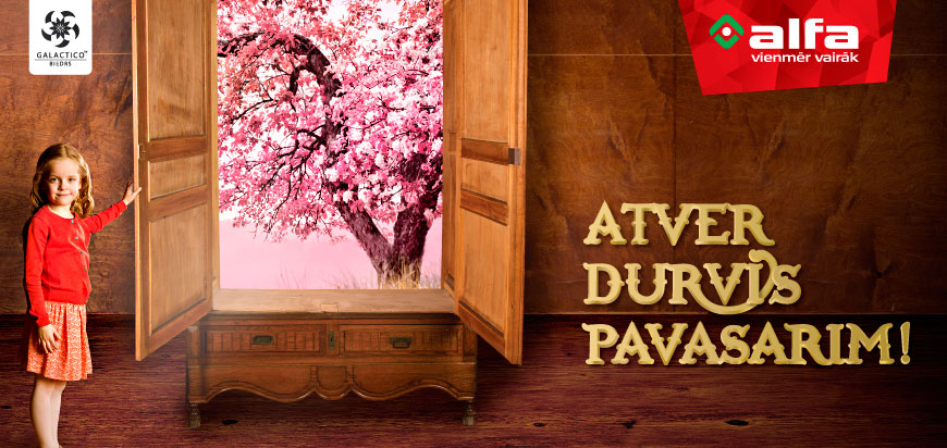 Alfa / Open door for the spring