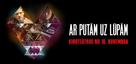 Ar putām uz lūpām