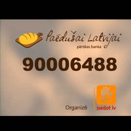 Ziedot.lv – Paēdušai Latvijai 