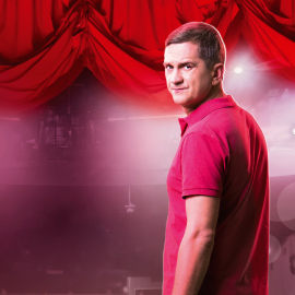 LMT un Jānis Skutelis Ziemassvētkos - viedizrāde viedtālrunī.